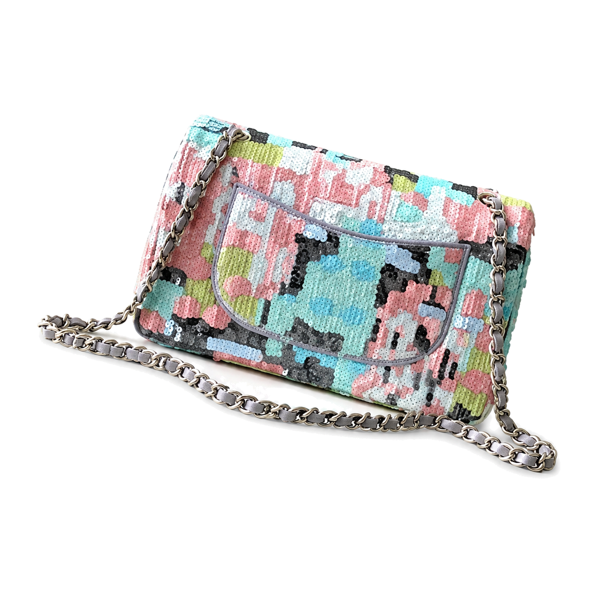Chanel Quilted Chain Shoulder Flap Bag