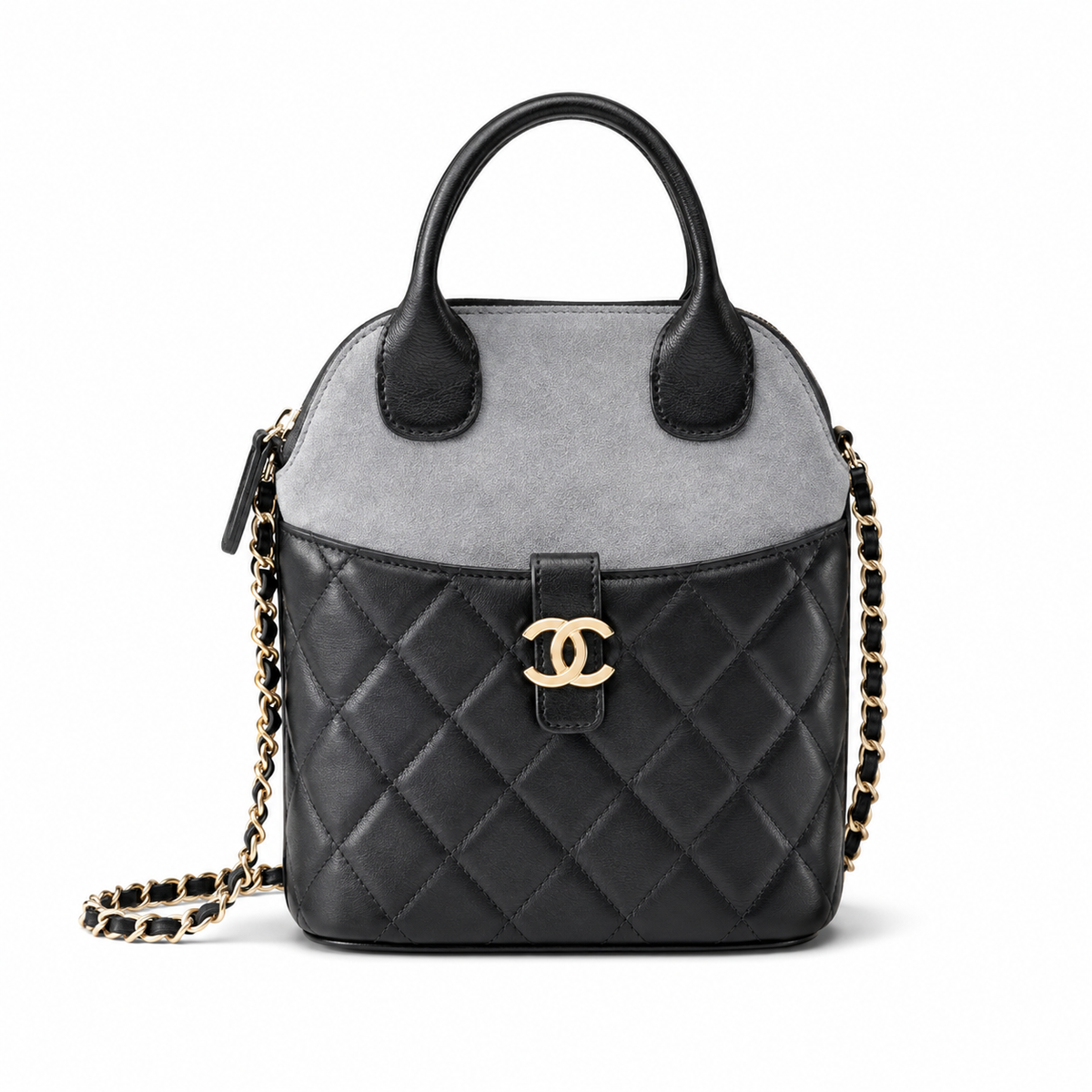 Chanel Quilted Leather Chain Shoulder Bag