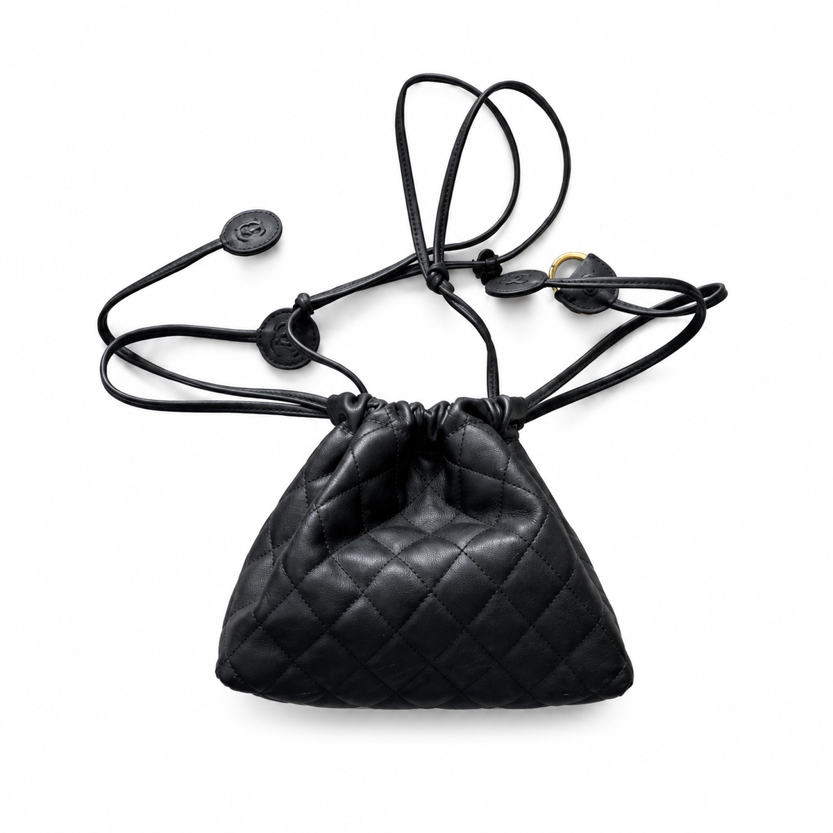 Chanel Compact Diamond Crossbody Bag