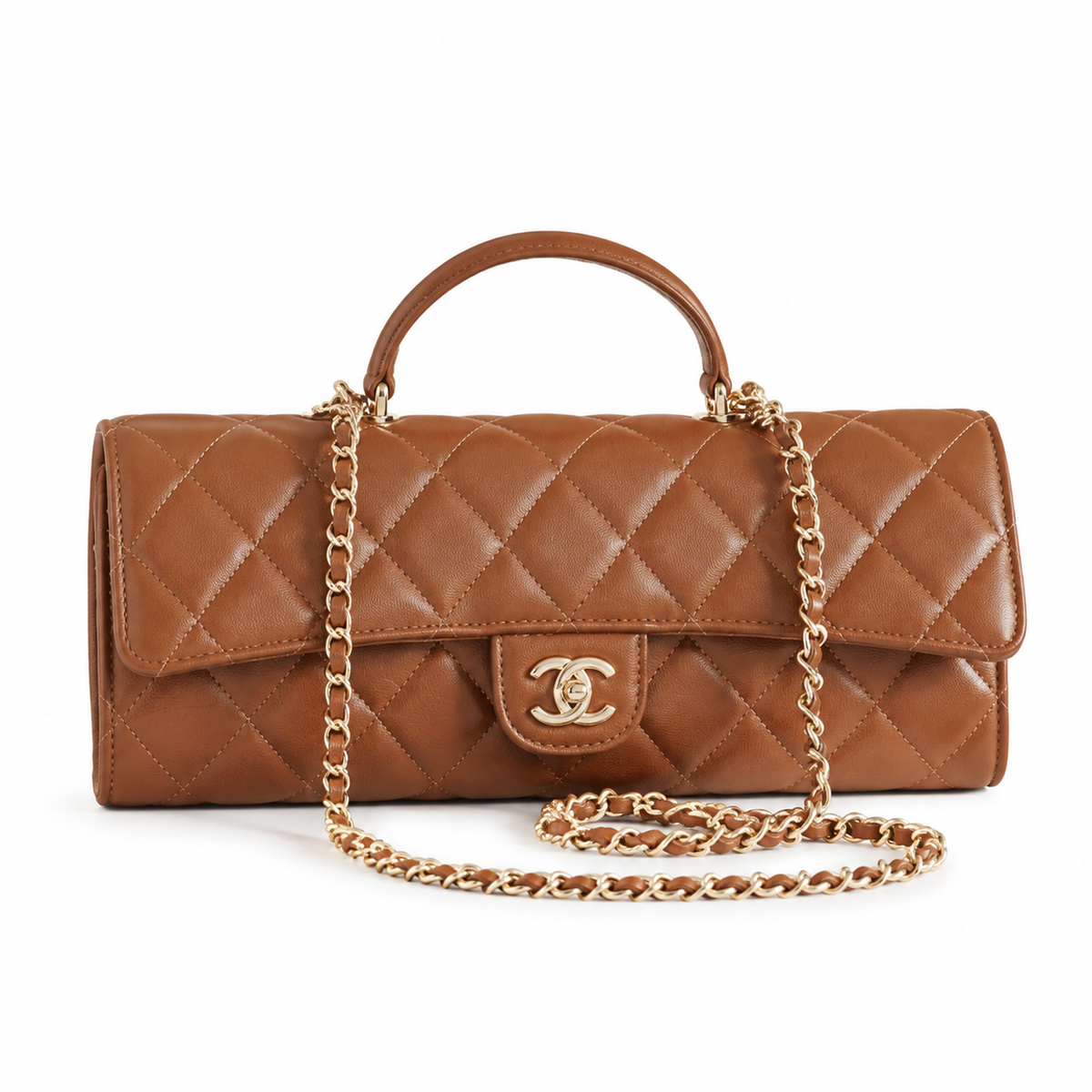 Chanel Slim Diamond Shoulder Bag