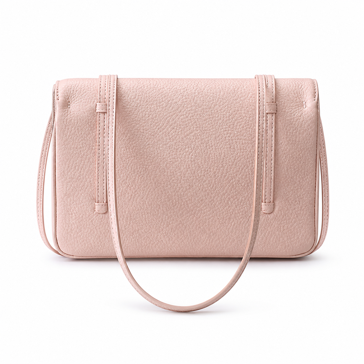 Chanel Pink Textured Flap Shoulder Bag