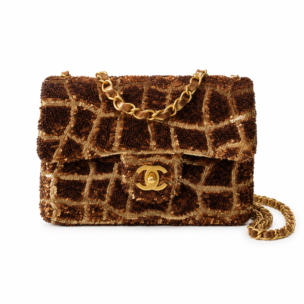 Chanel Sequin Shoulder Bag