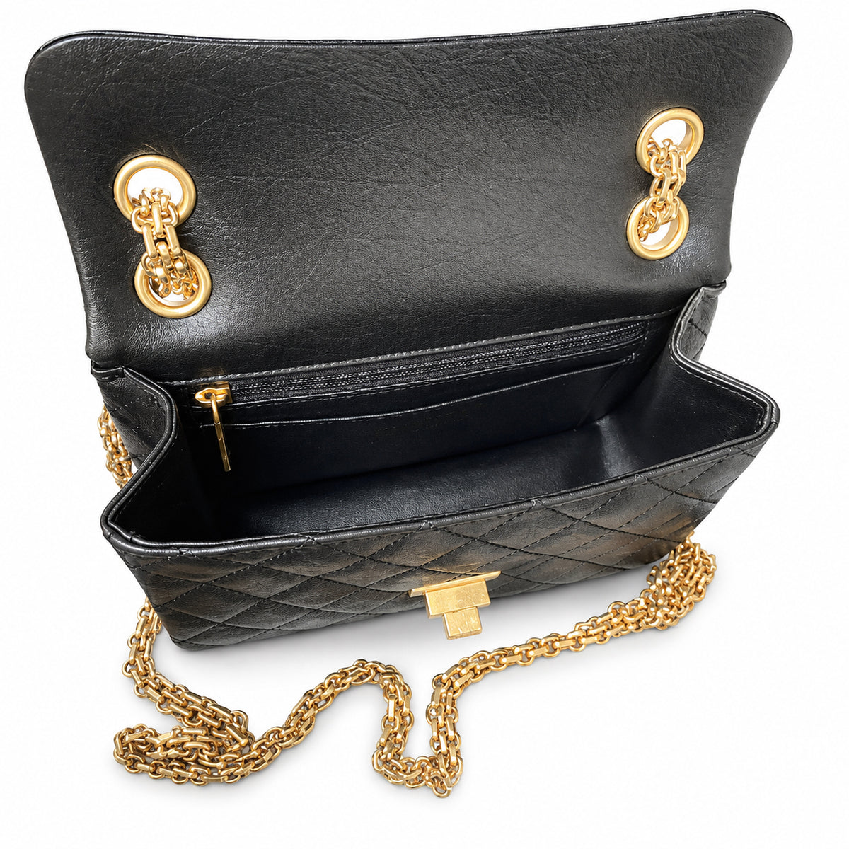 Chanel Diamond Quilted Shoulder Bag