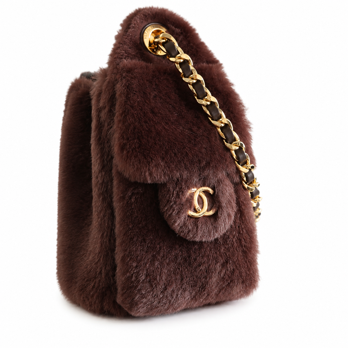 Chanel Structured Quilted Handbag