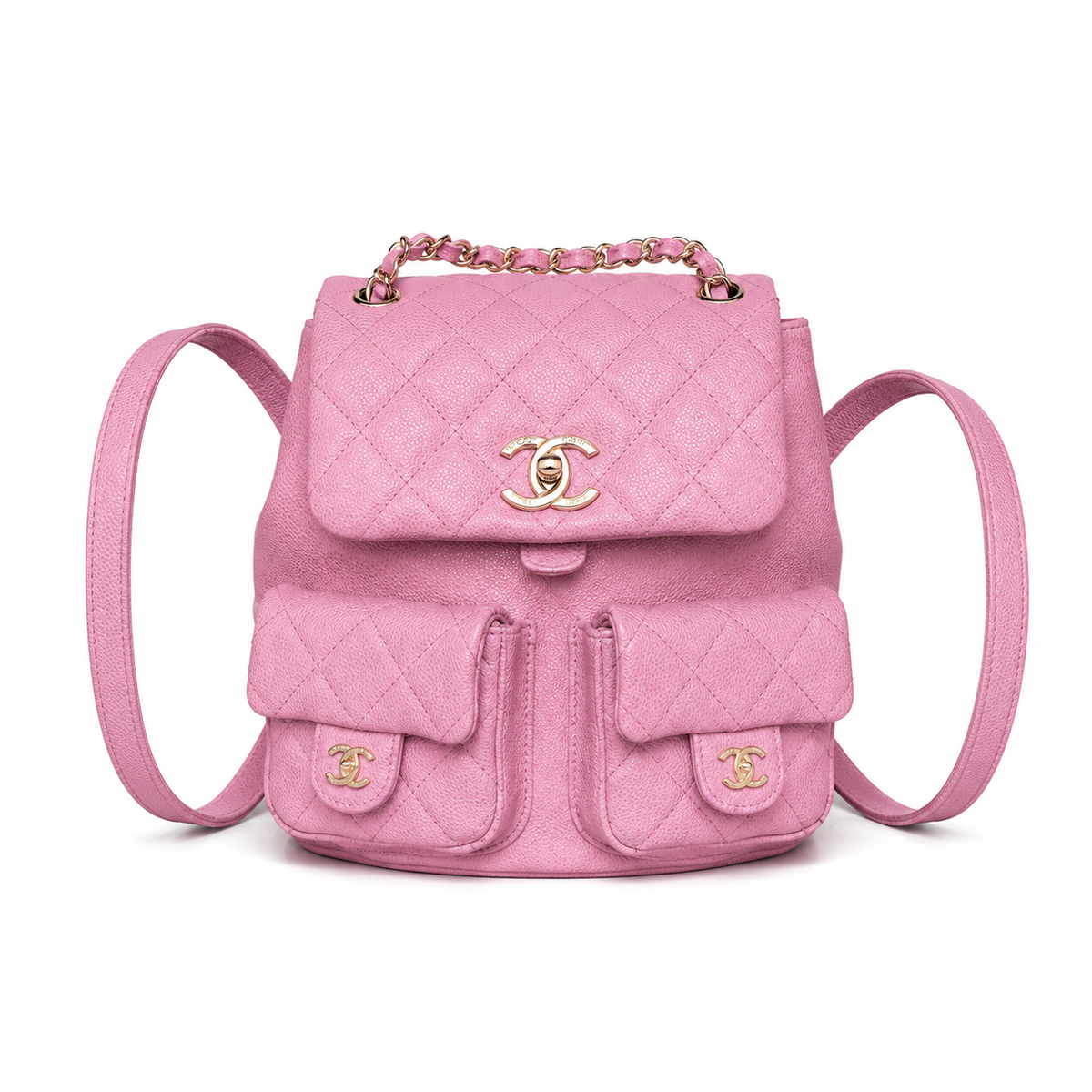 Chanel Quilted Backpack