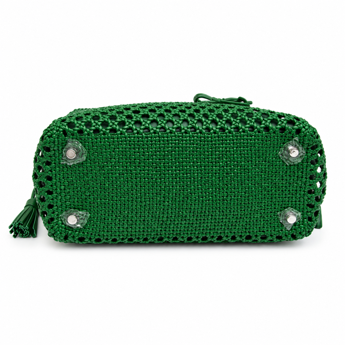 Lady Dior Medium Wicker Bag in Grass Green