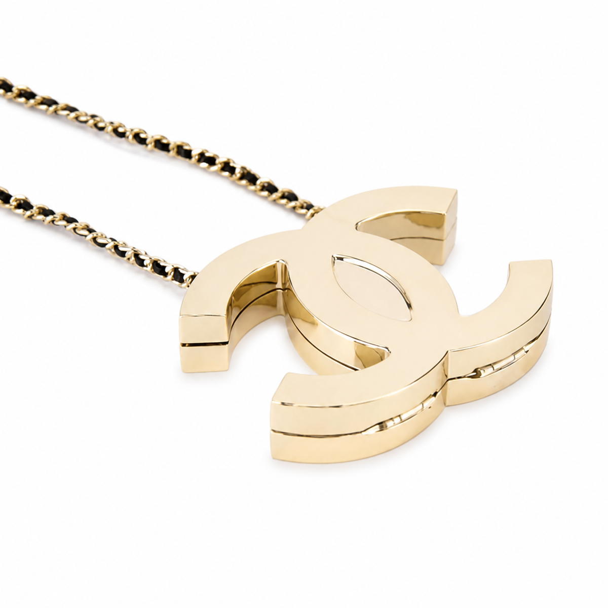 Chanel Gold CC Mini Crossbody Bag