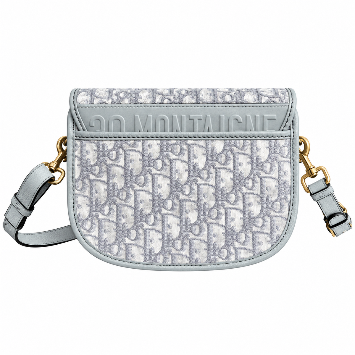 Dior Grey Oblique Jacquard Bobby Bag