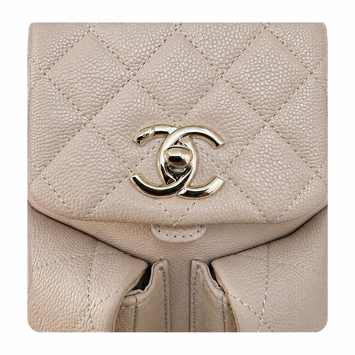 Chanel Quilted Backpack