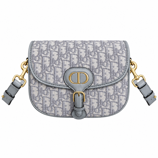 Dior Grey Oblique Jacquard Bobby Bag