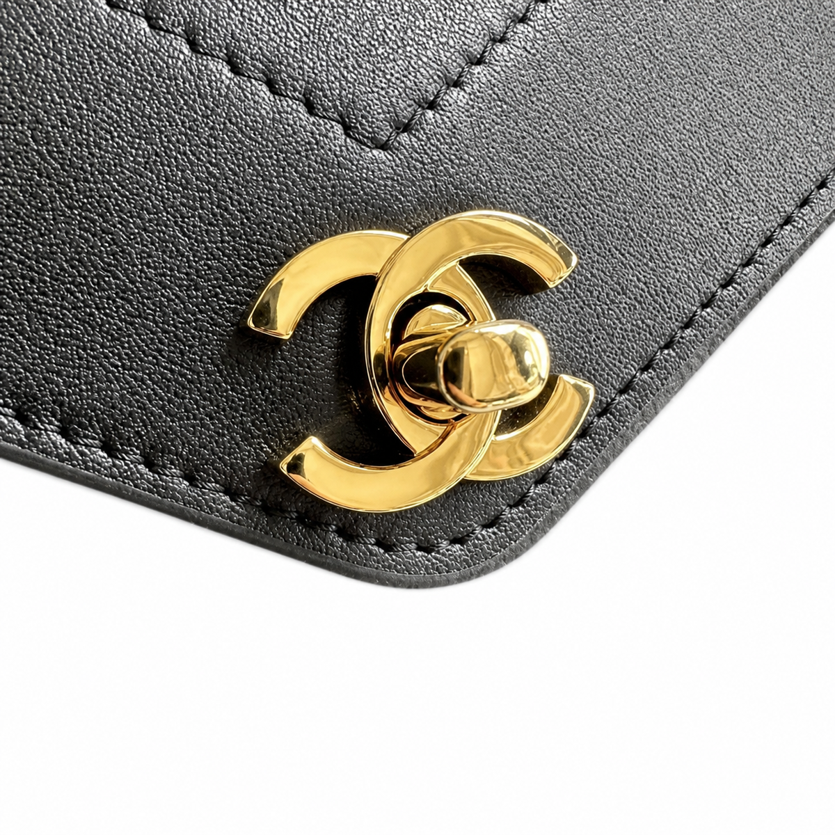 Chanel Black Envelope Flap Shoulder Bag