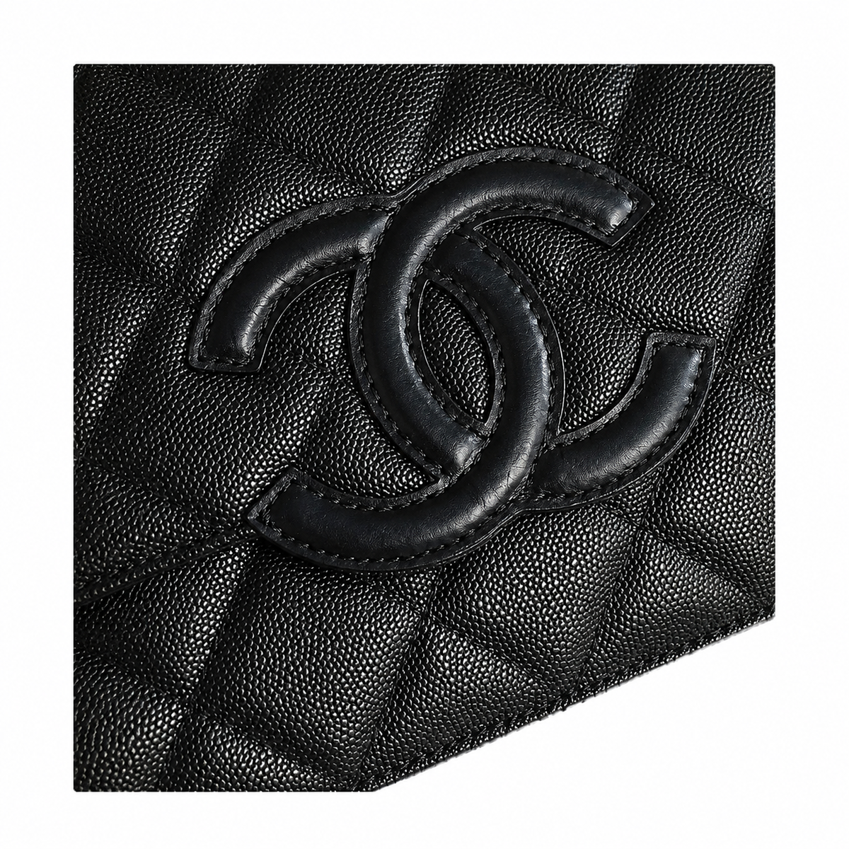 Chanel Quilted Top Handle Bag with Chain