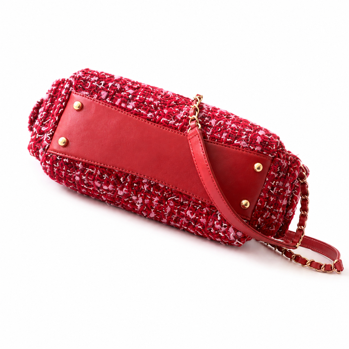 Chanel Quilted Leather Chain Handbag