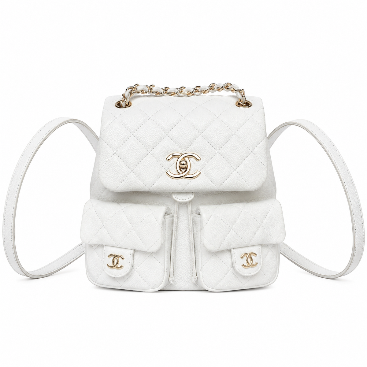 Chanel Quilted Backpack