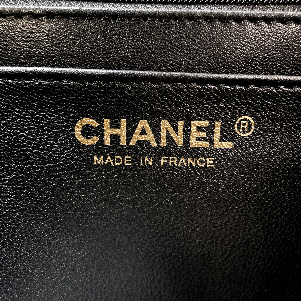 Chanel Black Quilted Charm Flap Bag
