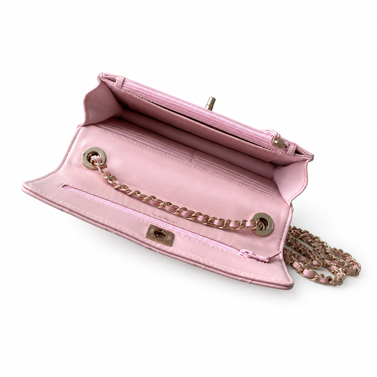 Chanel Quilted Mini Chain Crossbody Bag
