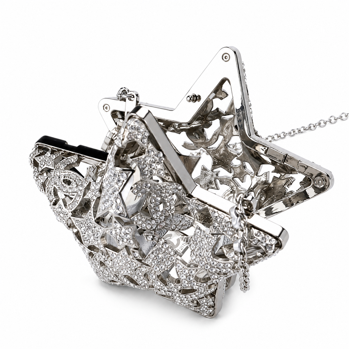 Chanel Crystal Star Clutch