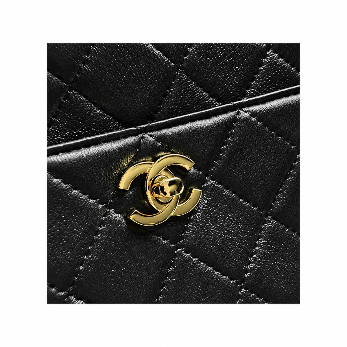 Chanel Sleek Quilted Crossbody Bag