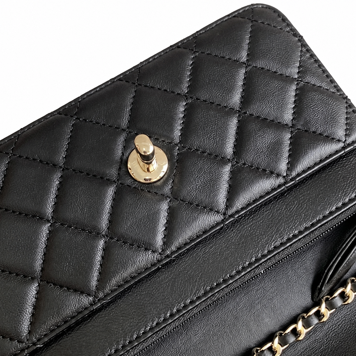 Chanel Quilted Leather Mini Shoulder Bag