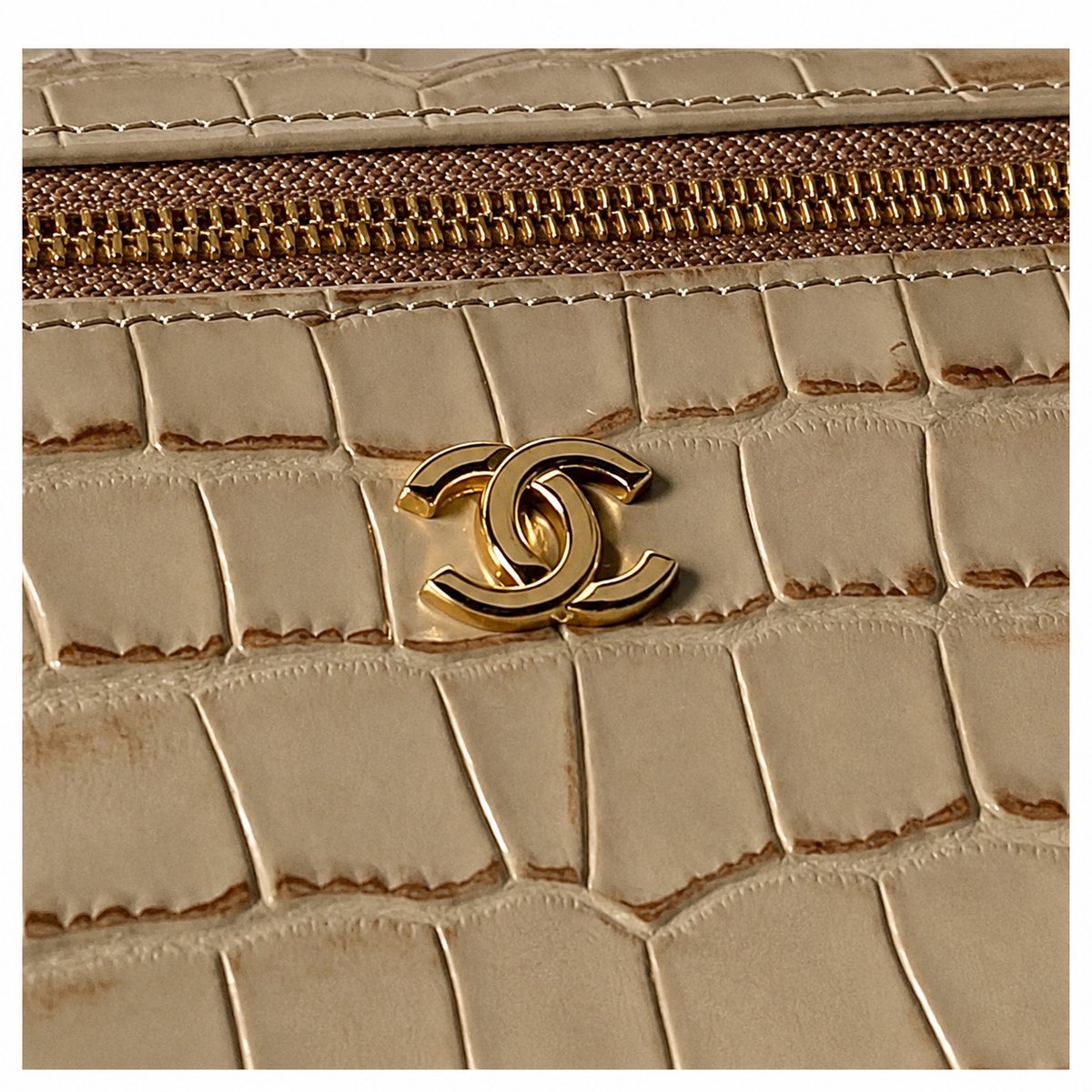 Chanel Compact Quilted Shoulder Bag