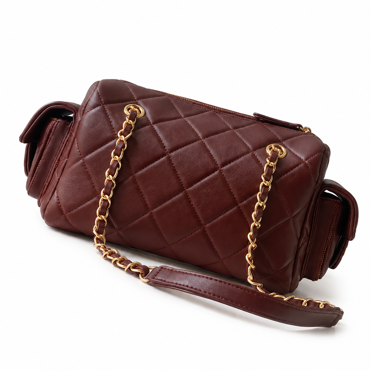 Chanel Quilted Chain Handbag