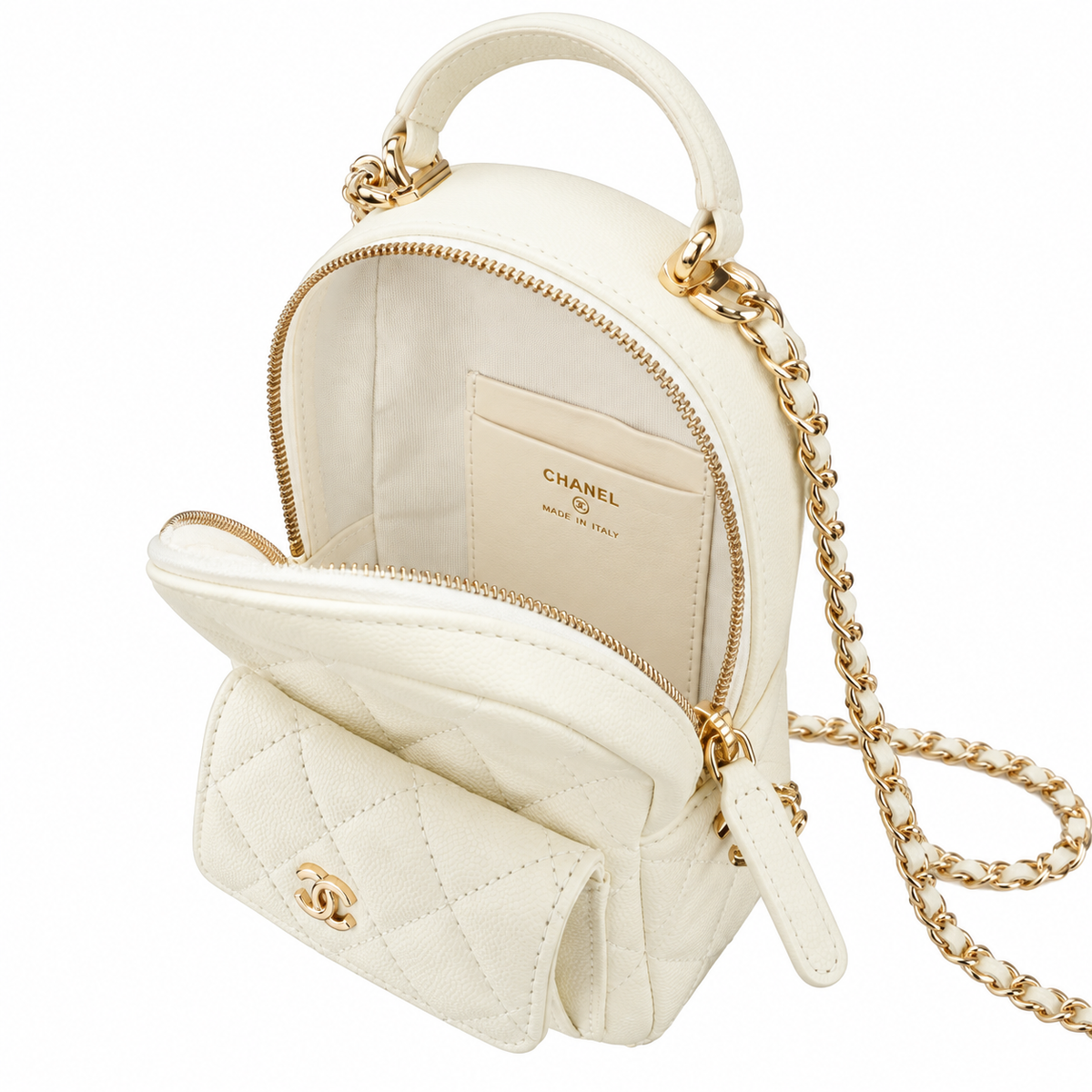 Chanel Quilted Backpack