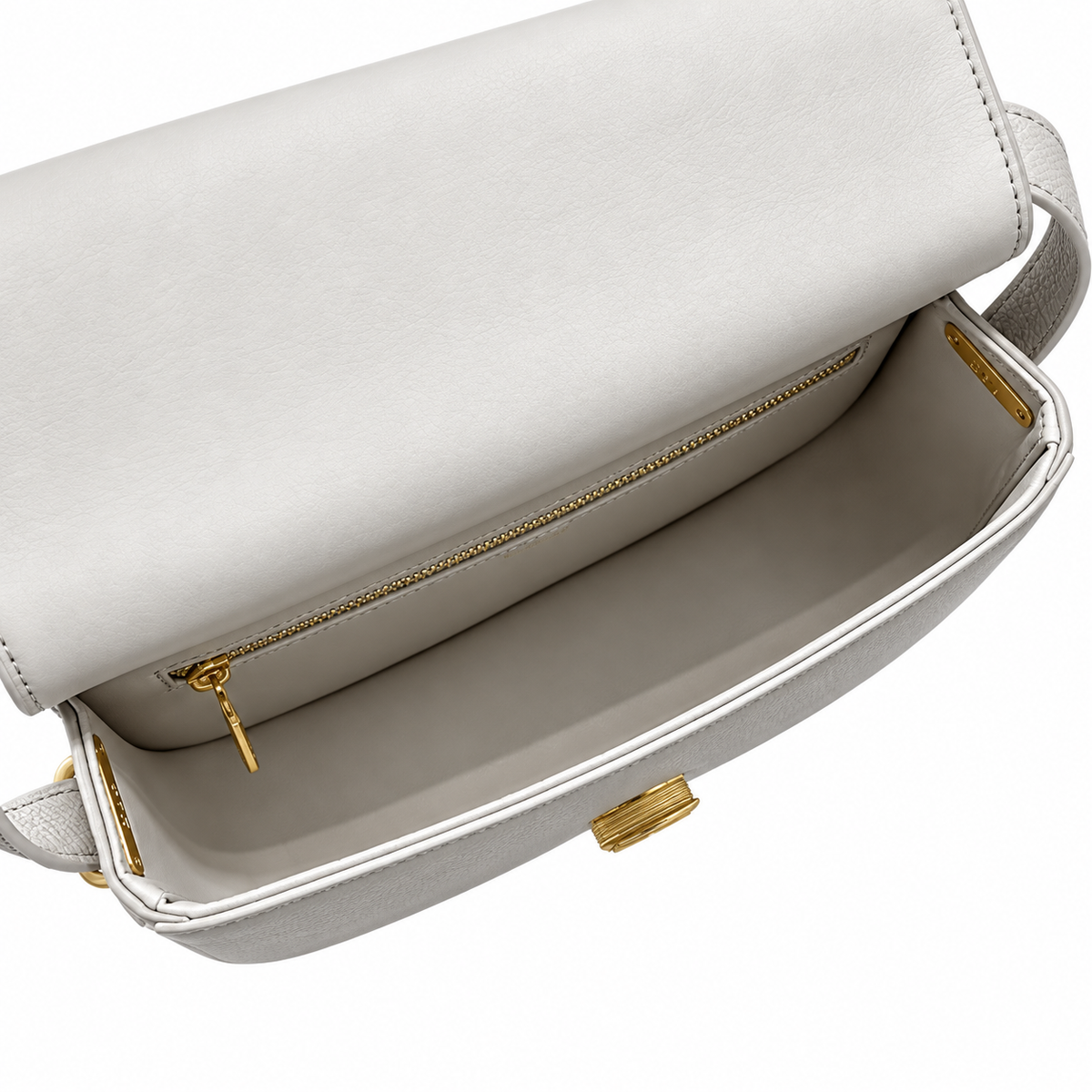 Dior Quilted Cannage Flap Shoulder Bag with Adjustable Strap