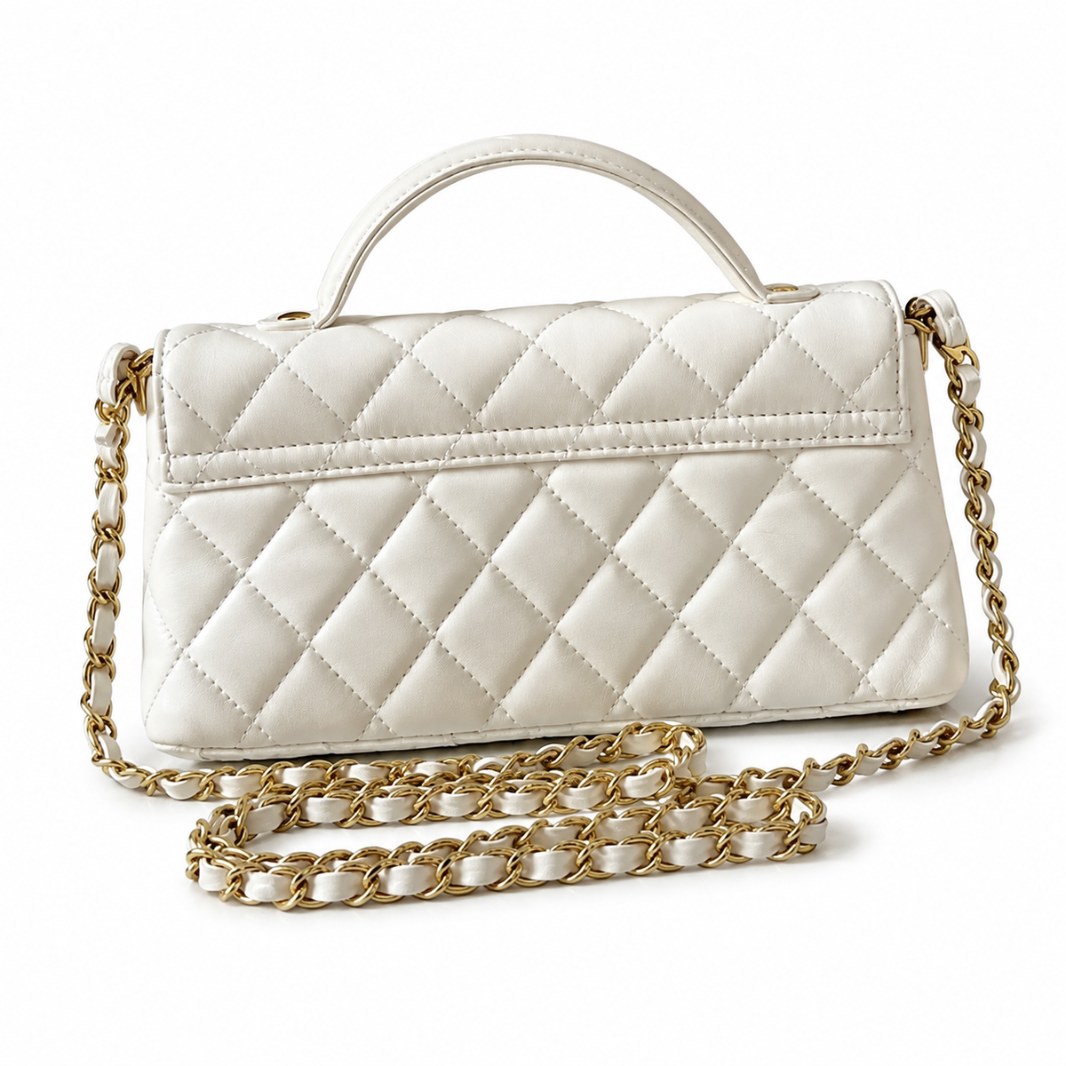 Chanel Compact Quilted Crossbody Bag