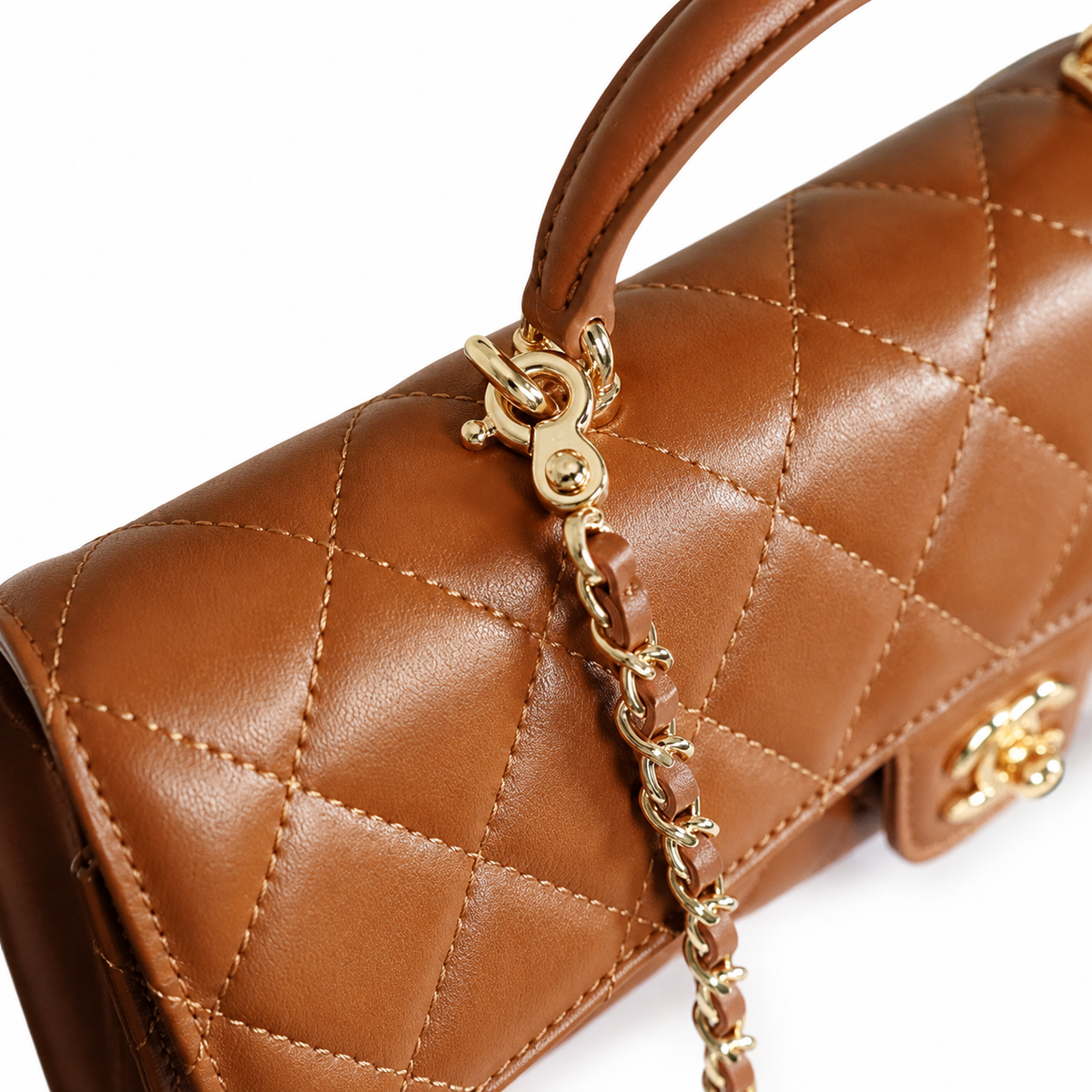 Chanel Slim Diamond Shoulder Bag