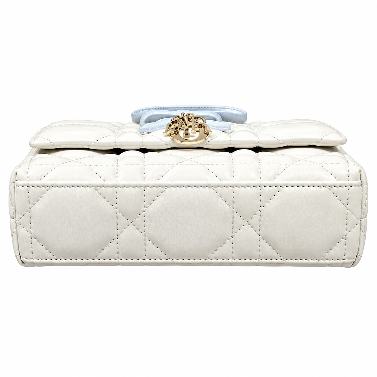 Dior Quilted Cannage Convertible Crossbody Bag with Top Handle