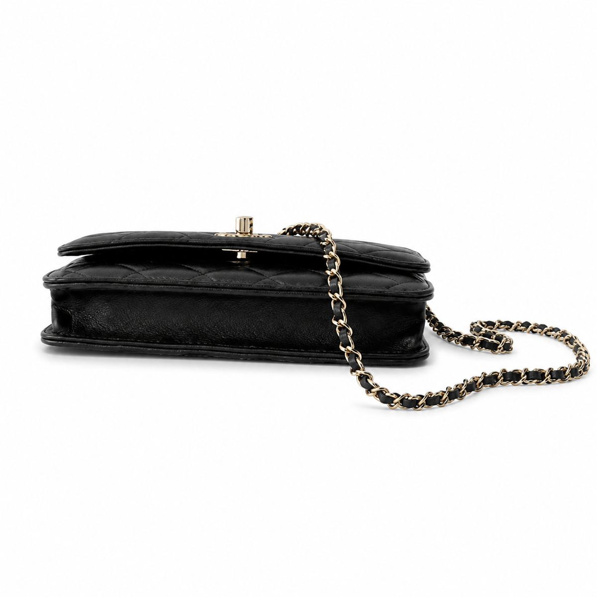 Chanel Quilted Leather Mini Shoulder Bag