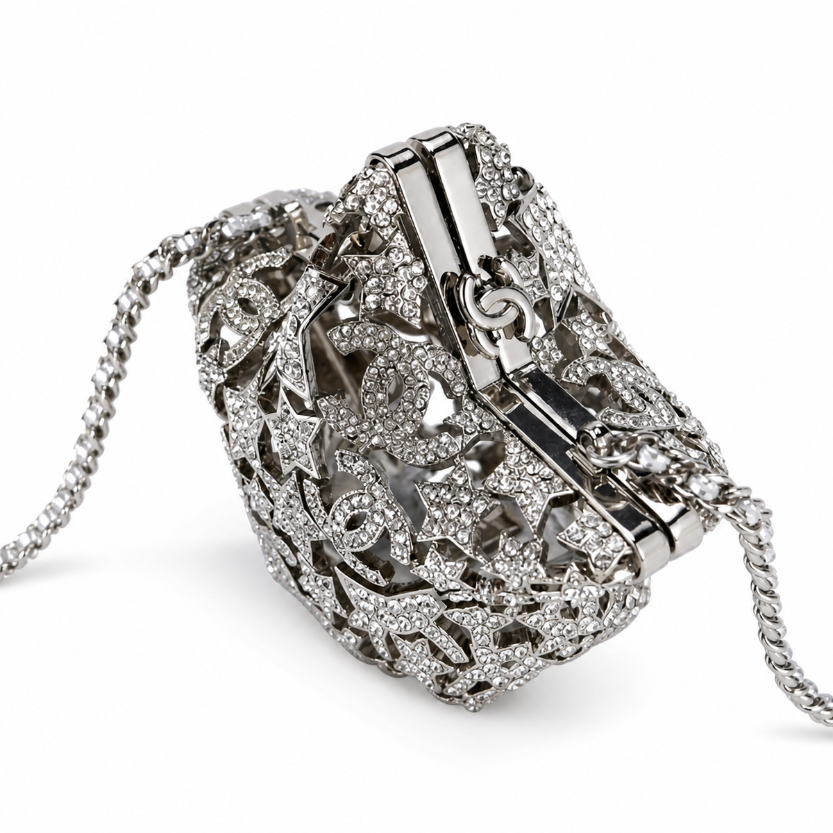 Chanel Crystal Star Clutch