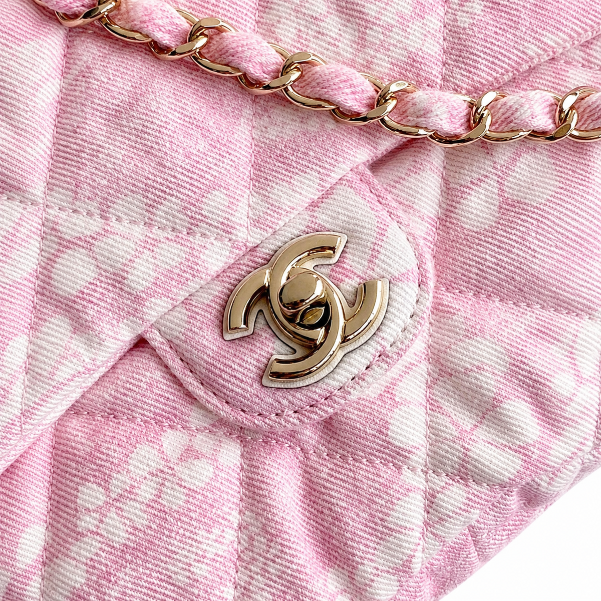 Chanel Quilted Chain Crossbody Shoulder Bag