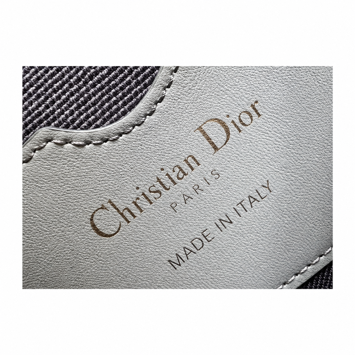Dior Grey Oblique Jacquard Bobby Bag