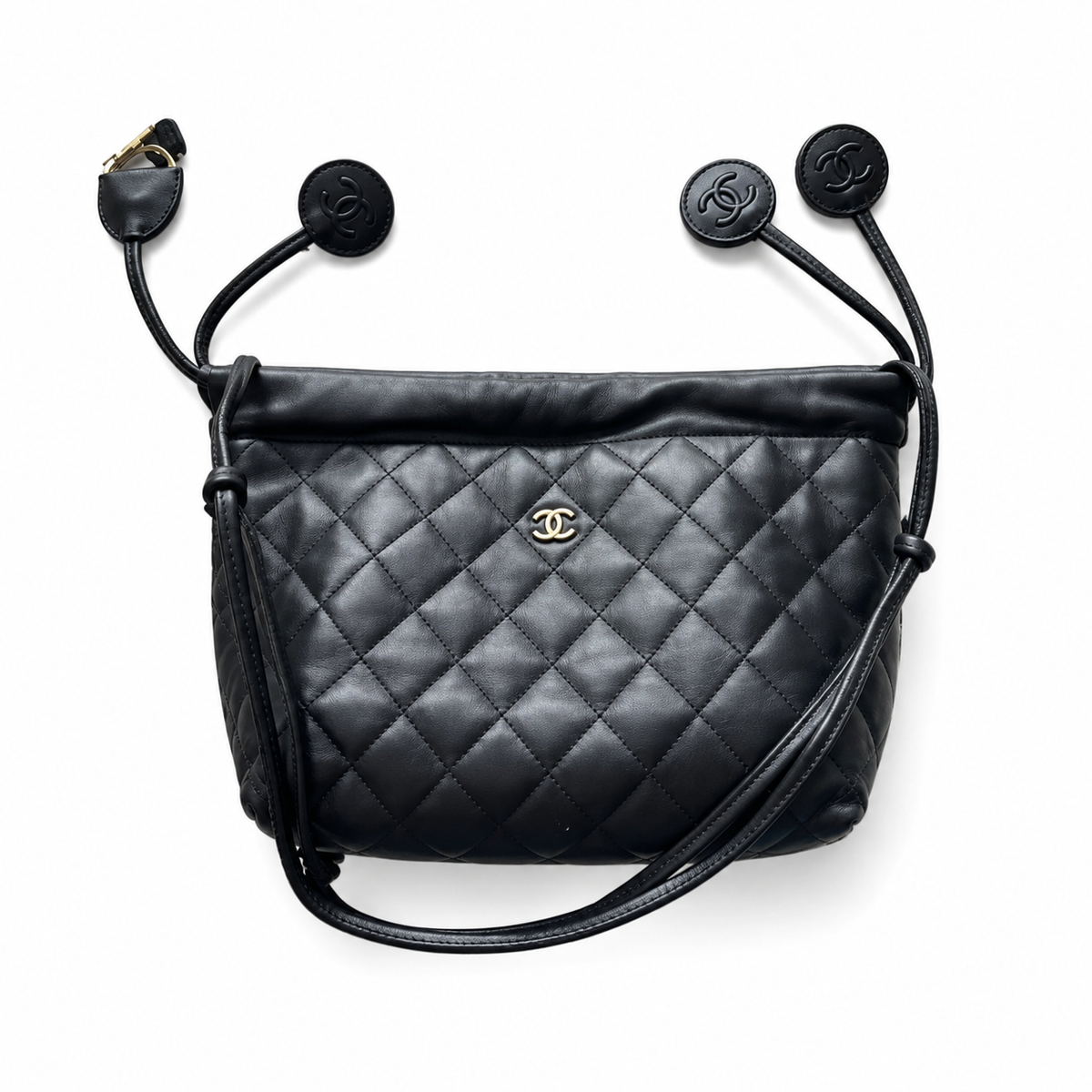 Chanel Compact Diamond Crossbody Bag