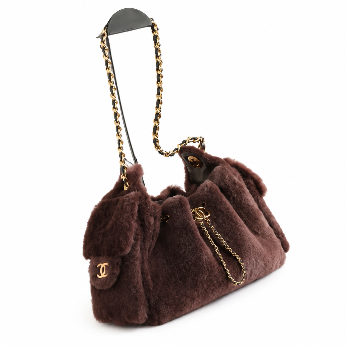 Chanel Structured Quilted Handbag