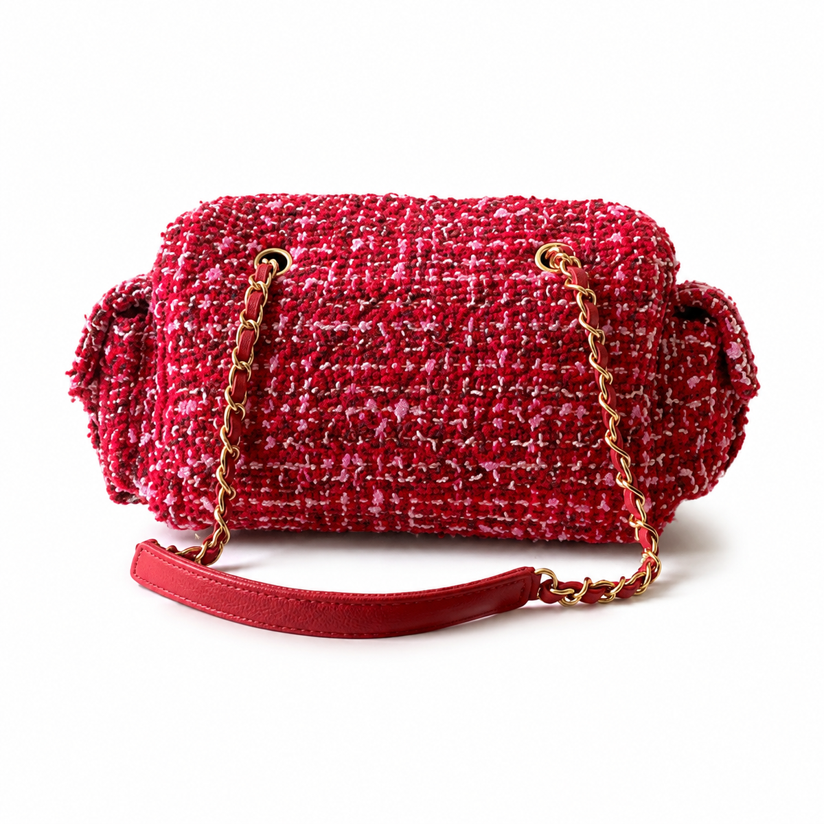 Chanel Quilted Leather Chain Handbag