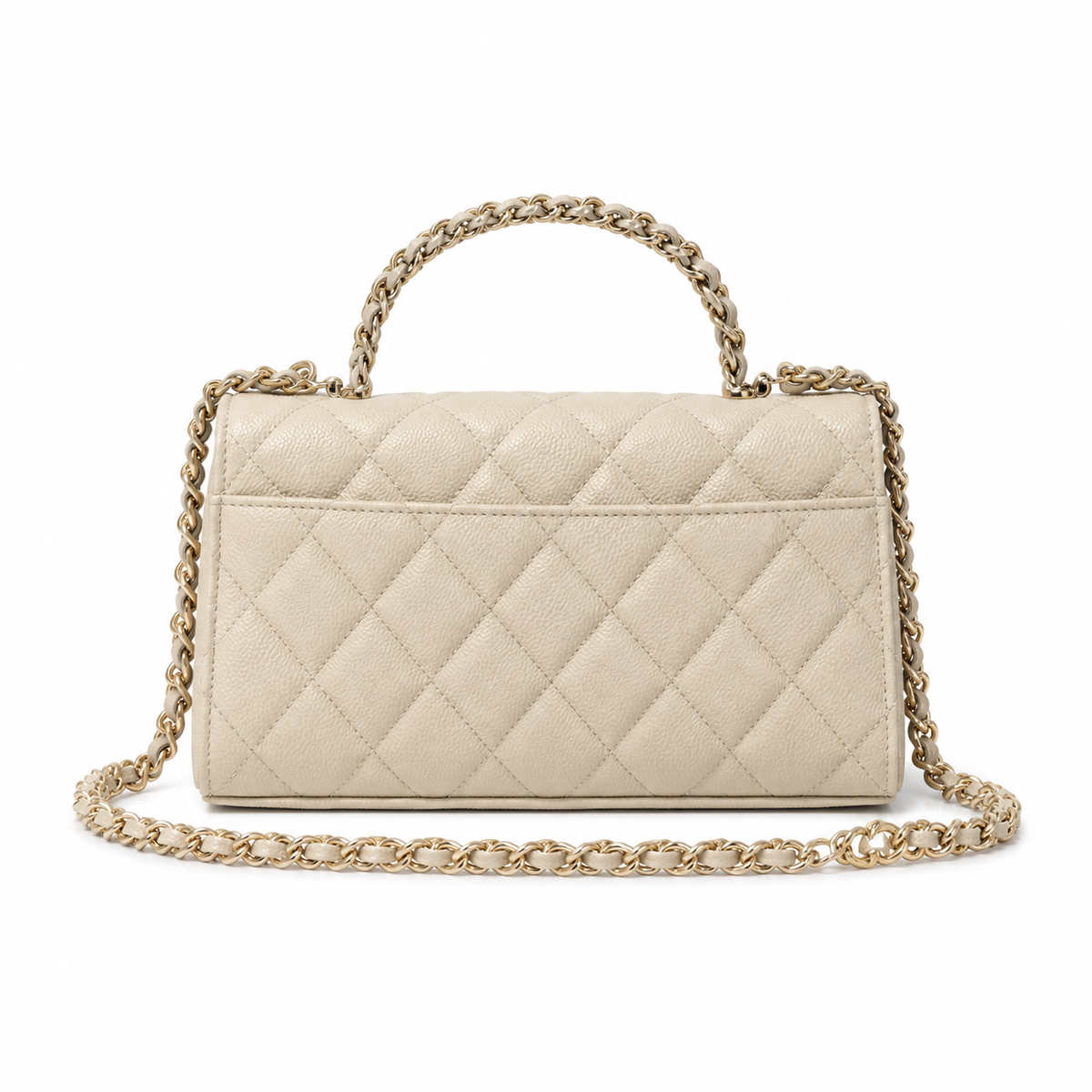 Chanel Quilted Chain Crossbody Flap Bag