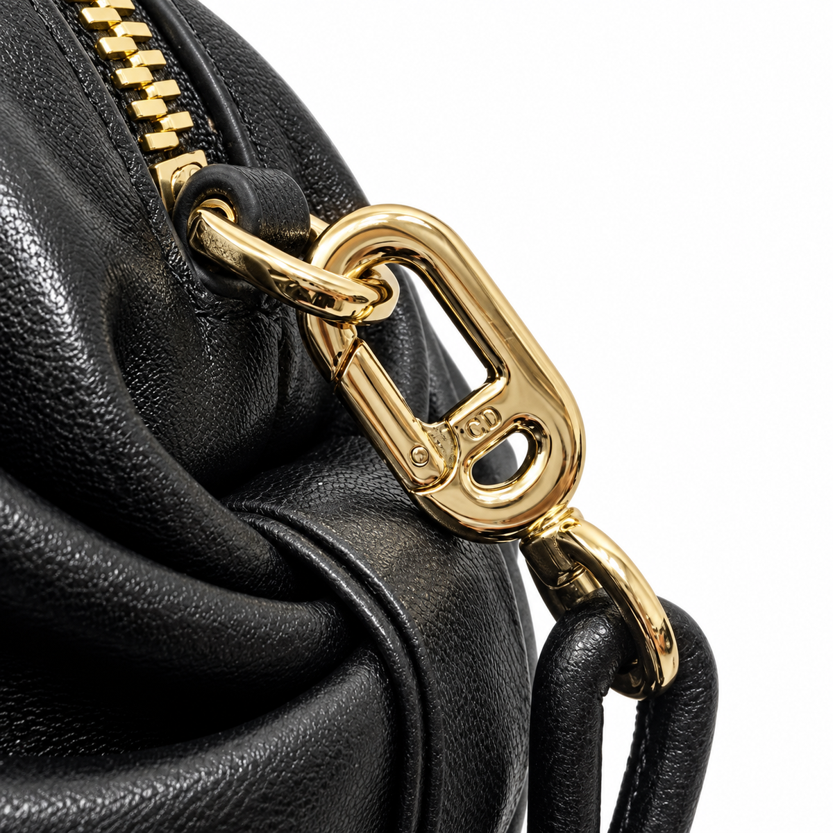 Dior Quilted Cannage Mini Crossbody Bag with Adjustable Strap