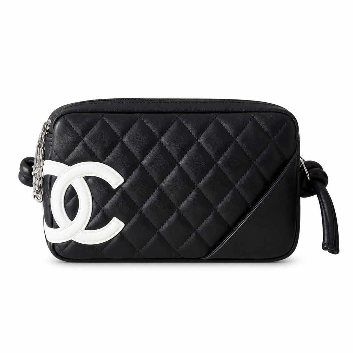 Chanel Black Quilted Camera Bag