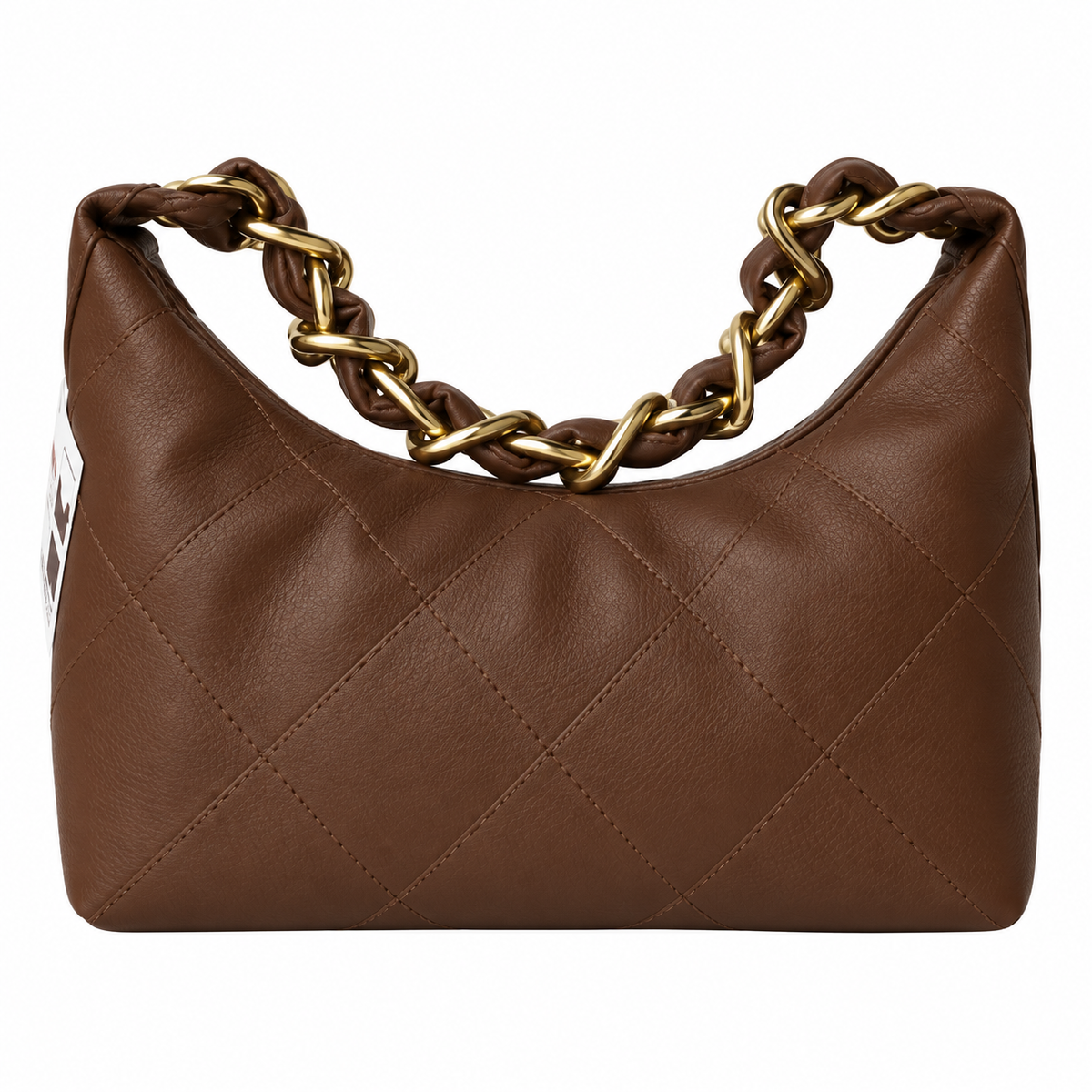 Chanel Brown Quilted Lambskin Large 19 Flap Bag