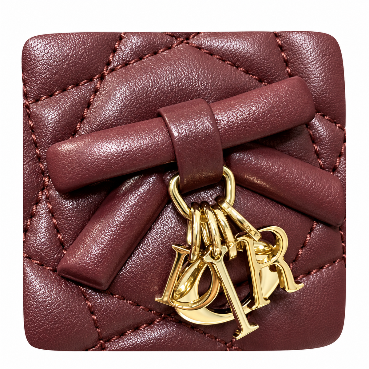 Dior Quilted Cannage Convertible Crossbody Bag with Top Handle
