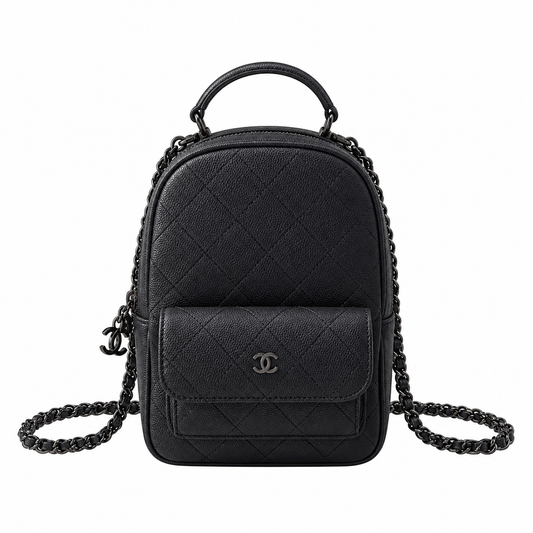 Chanel Quilted Backpack