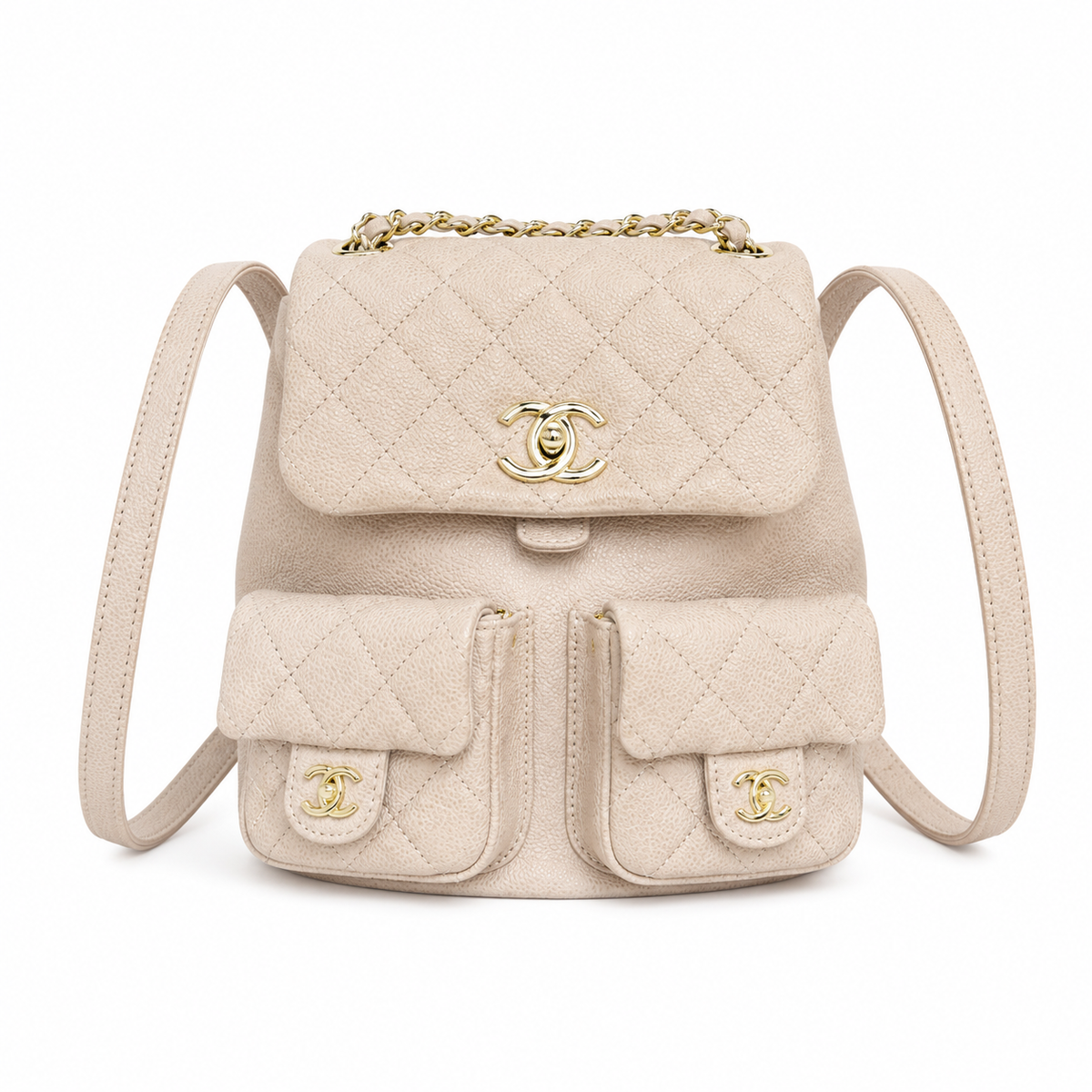 Chanel Quilted Backpack