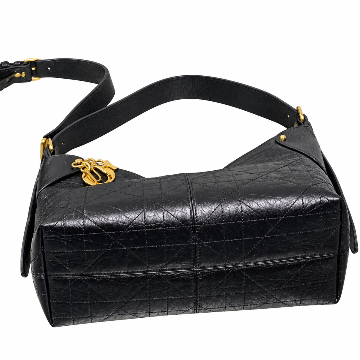 Dior Quilted Cannage Shoulder Bag | 28×18×12cm