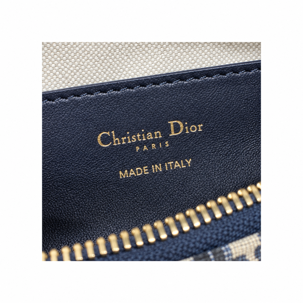 Dior Quilted Cannage Baguette Top Handle Bag with Removable Strap
