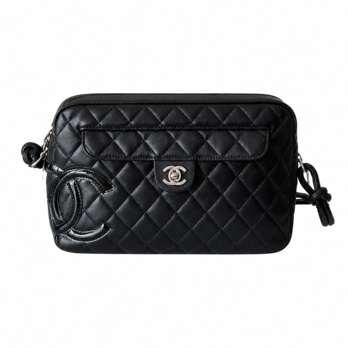 Chanel Black Quilted Pocket Bag