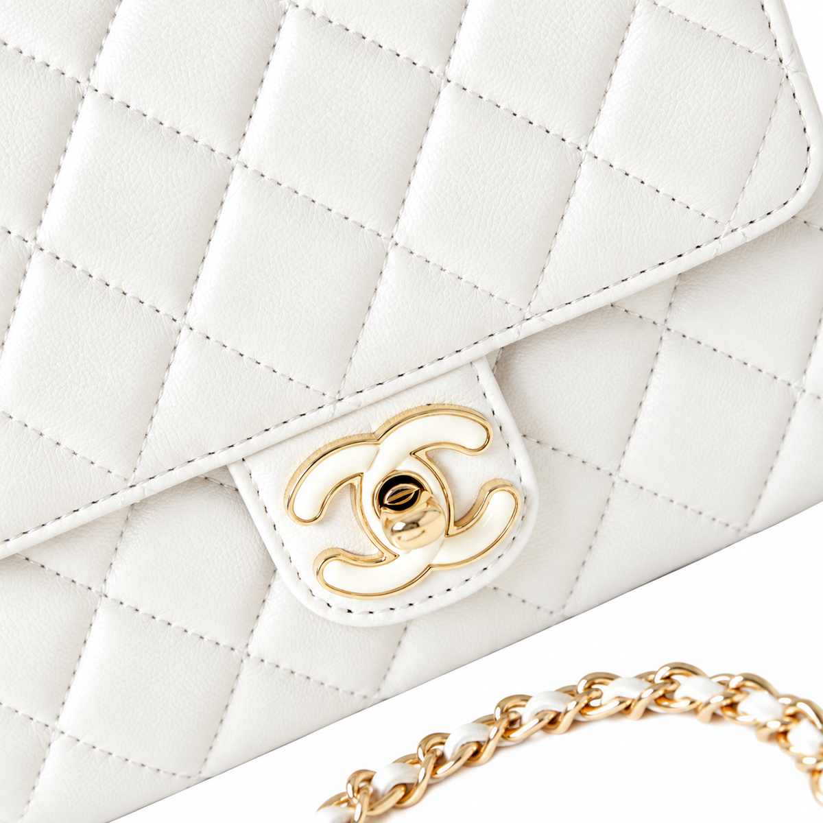 Chanel Quilted Crossbody Bag
