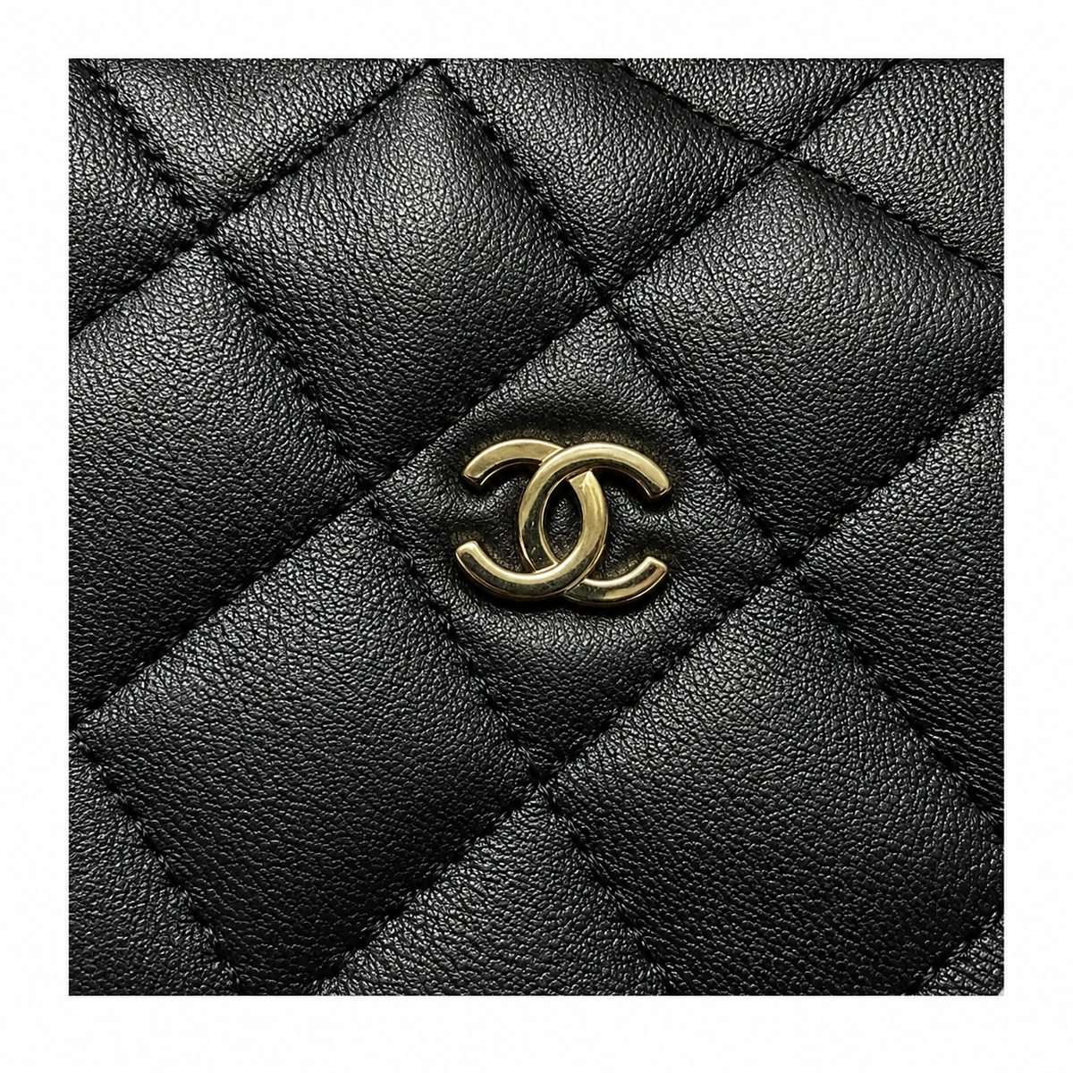 Chanel Compact Diamond Crossbody Bag