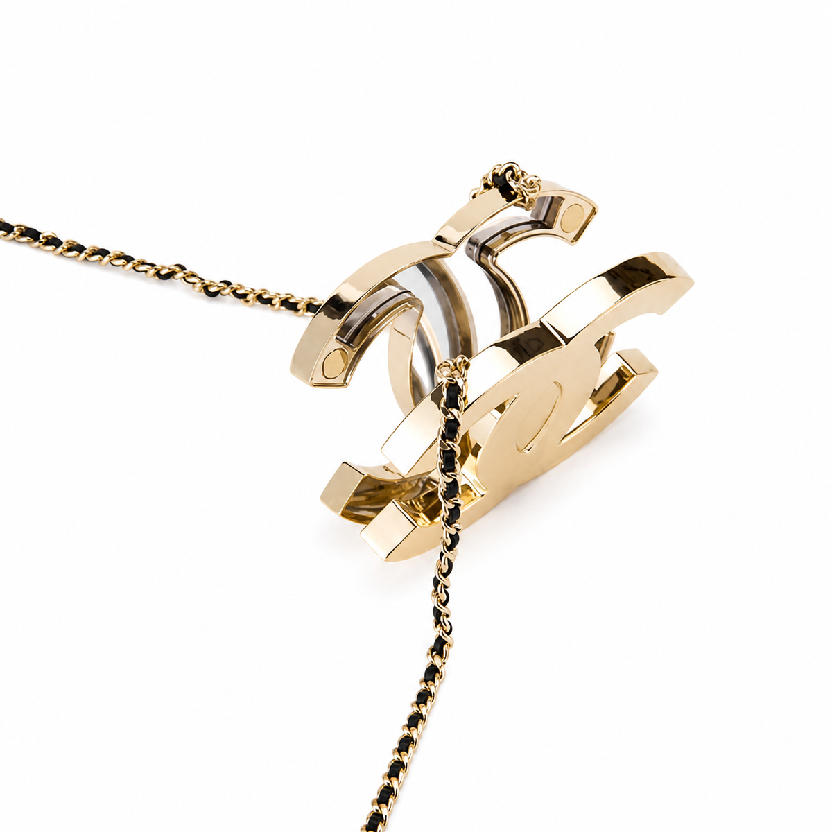 Chanel Gold CC Mini Crossbody Bag